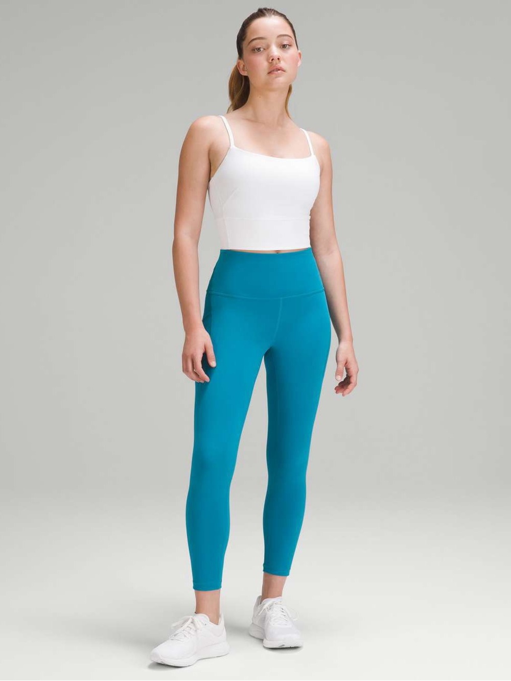Lululemon Wunder Train High-Rise Tight with Pockets 25" Hawaiian Blue